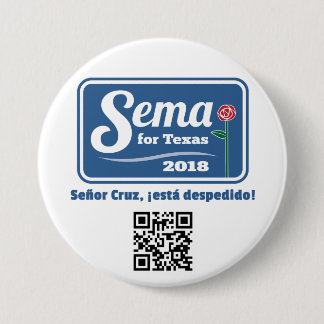 Sema für Texas 2018 3" Knopf Button