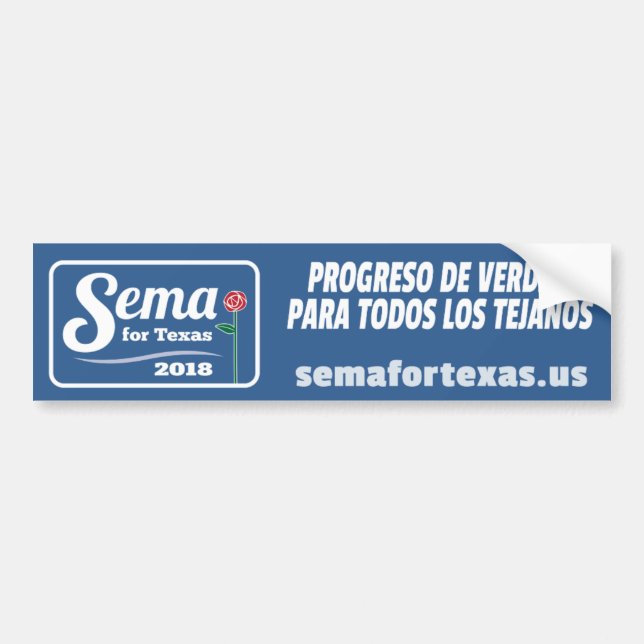 Sema für TexasAutoaufkleber 2018 Autoaufkleber (Vorne)