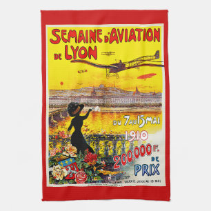 Semaine d'Aviation de Lyon Handtuch