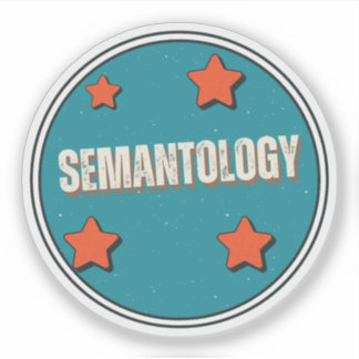 Semantologie Aufkleber