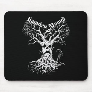 Sematary Merch. Entwerfen eines Geisterbaums. Spuk Mousepad