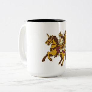 Sembrani-Pferd Zweifarbige Tasse