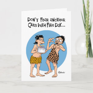 Semi-Beruhigung Geburtstag Karte