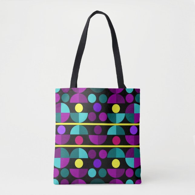Semi Circles Allover-Tasche (Vorderseite)