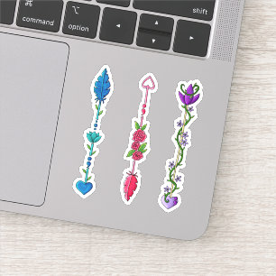 Semi Colon Arrows Aufkleber