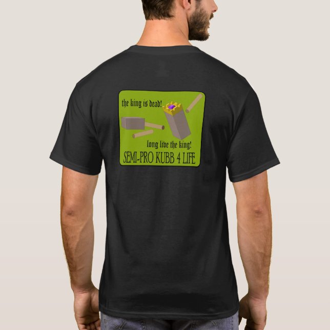Semi-Pro Kubb T - Shirt (Rückseite)