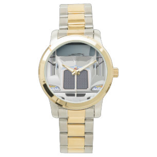 Semi Truck Cargo Armbanduhr