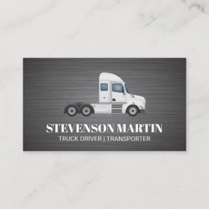 Semi Truck   Industrie   Logistik Visitenkarte
