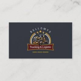 Semi Truck Visitenkarte