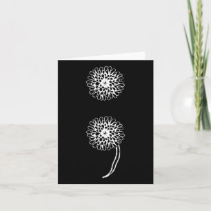 Semicolon Dandelion Suizidprävention Bewusstsein 1 Karte