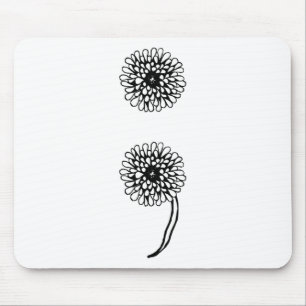 Semicolon Dandelion Suizidprävention Bewusstsein Mousepad