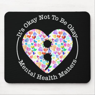 Semicolon Heart Suicide Pr Mousepad