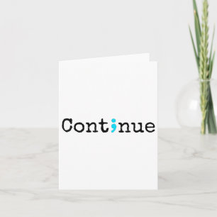 Semicolon Mental Health & amp; Suizidprävention A Karte