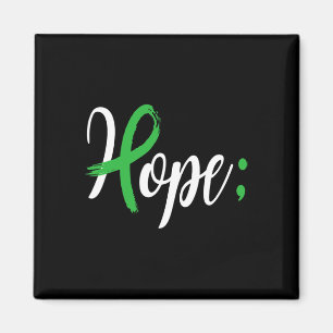 Semicolon Mental Health Awareness Monatsunterstütz Magnet