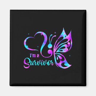 Semicolon prevention awareness magnet