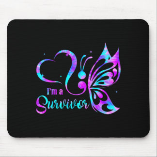 Semicolon prevention awareness mousepad