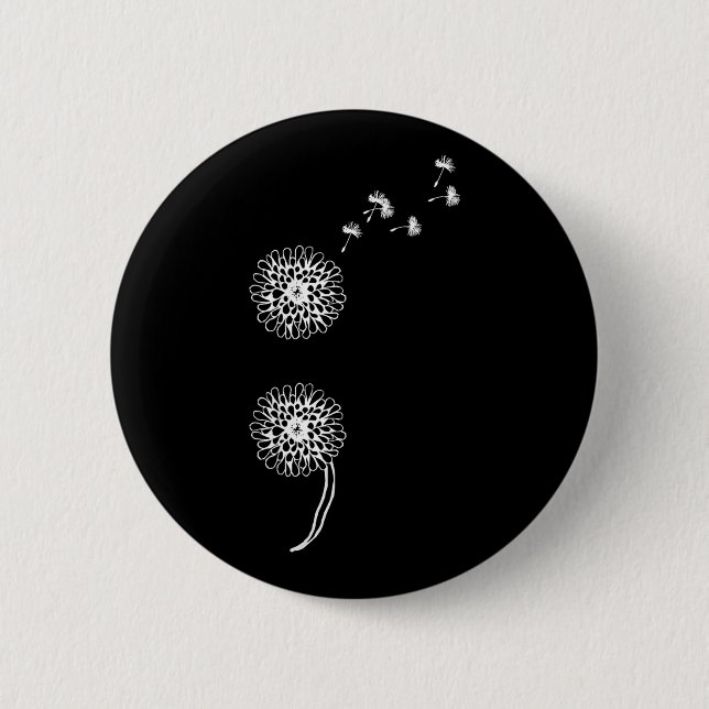 Semicolon Project Suicide Button (Vorderseite)