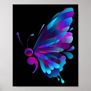 Semicolon Symbol Mental Health Suicide Prevention Poster