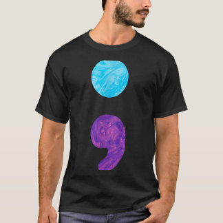 Semikolon-Depressionspräventions-Woche T-Shirt