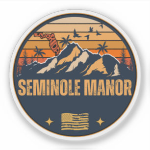 Seminole Manor, Florida  Aufkleber