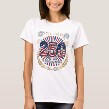 Semiquincentennial 250 USA-Flaggen-T-Shirt