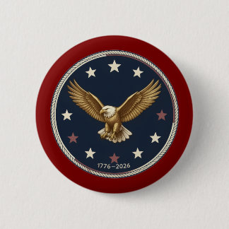Semiquincentennial USA 250 Jubiläumsbuttons Button