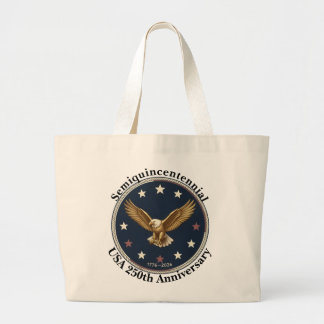 Semiquincentennial USA 250th Anniversary Tote bags Jumbo Stoffbeutel