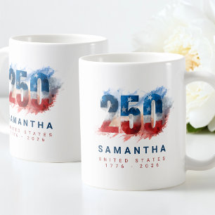 Semiquincentennial USA Amerikas 250. Jubiläum Kaffeetasse