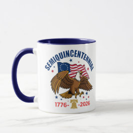 Semiquincentennial-Weißkopfseeadler-Tasse Tasse