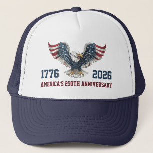 Semiquinquennalium 250. Jahrestag Amerikas Truckerkappe