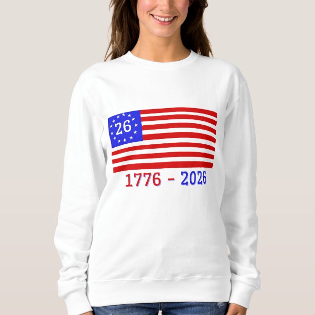 SEMIQUINZENTENNIAL: 1776 - 2026 SWEATSHIRT (Vorderseite)