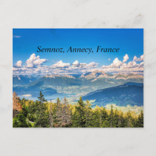 Semnoz, Annecy, Frankreich Landschaftsfoto Postkarte