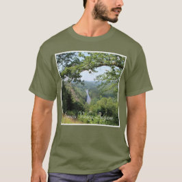 Semois Valley View, Ardennes, Belgien T-Shirt