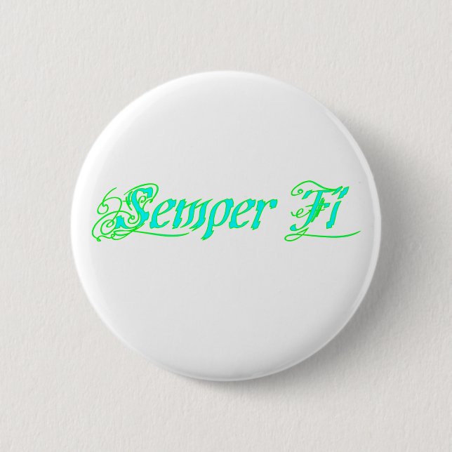 Semper-Fi Button (Vorderseite)