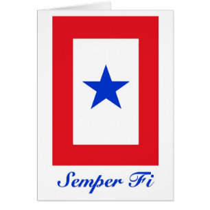 Semper FI - Familien-Flagge