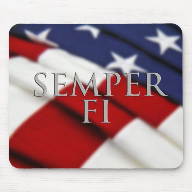Semper FI Mousepad (Vorne)