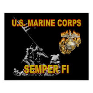 SEMPER FI POSTER