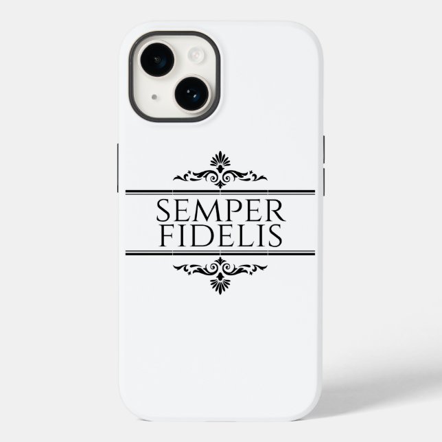 Semper Fidelis Case-Mate iPhone Hülle (Rückseite)