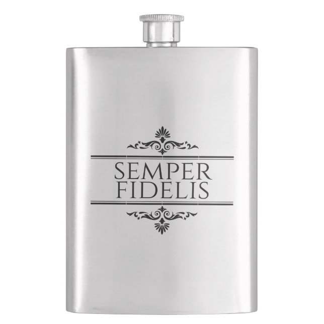 Semper Fidelis Flachmann (Vorderseite)
