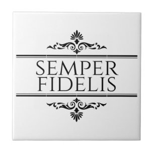 Semper Fidelis Fliese