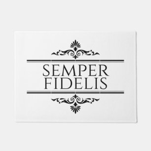 Semper Fidelis Fußmatte