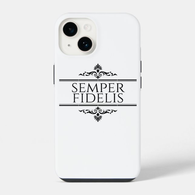 Semper Fidelis iPhone Hülle (Rückseite)