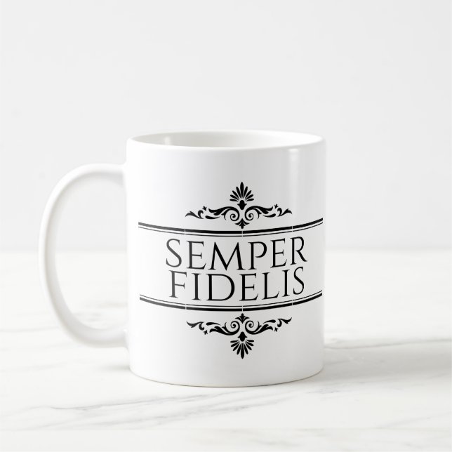 Semper Fidelis Kaffeetasse (Links)