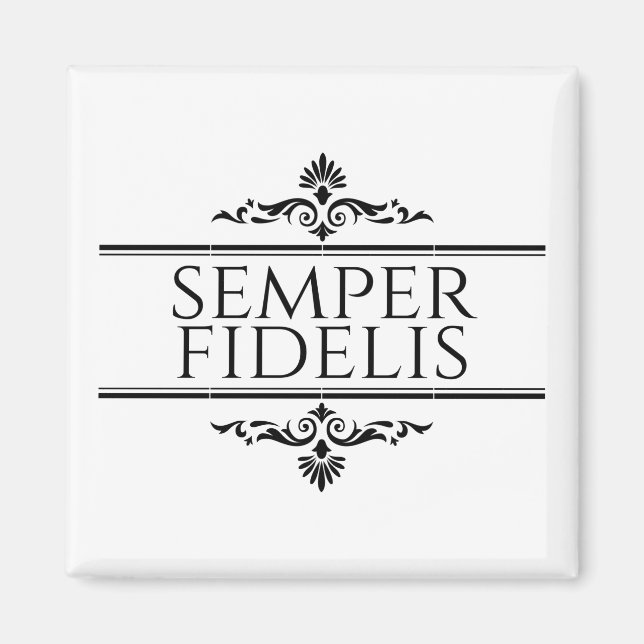Semper Fidelis Magnet (Vorne)