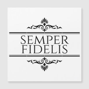 Semper Fidelis Magnetkarte