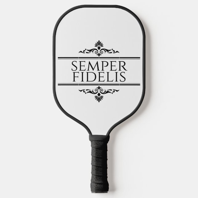 Semper Fidelis Pickleball Schläger (Vorderseite)