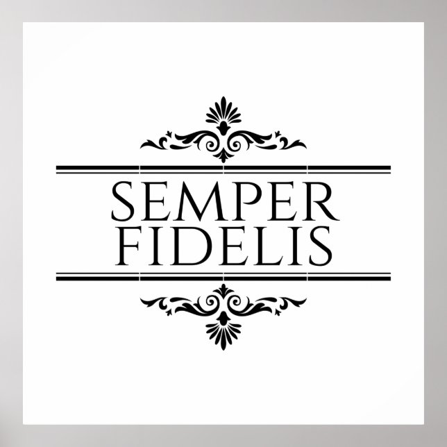 Semper Fidelis Poster (Vorne)