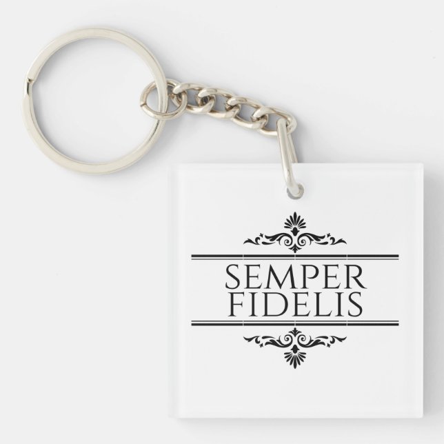 Semper Fidelis Schlüsselanhänger (Vorderseite)