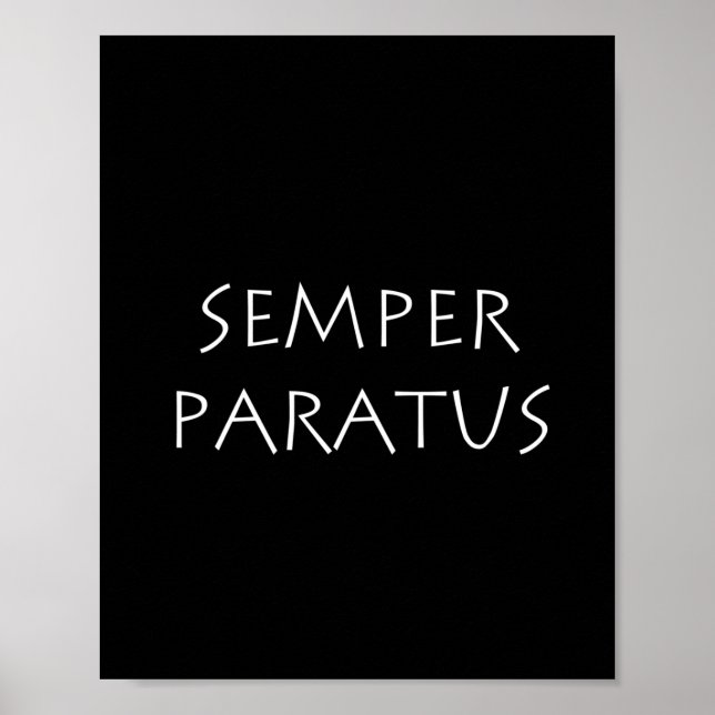 Semper paratus poster (Vorne)