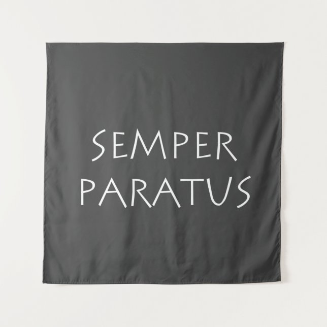 Semper paratus wandteppich (Vorderseite)